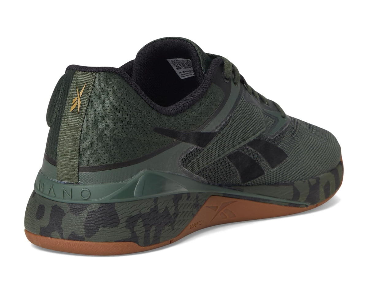 Unisex Reebok Nano X5 Grit Green/Black/Khaki Brown