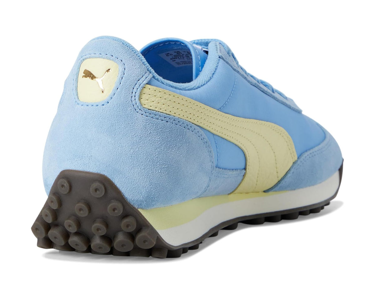 Women's PUMA Easy Rider Vintage Shoes Team Light Blue/Gold Moon