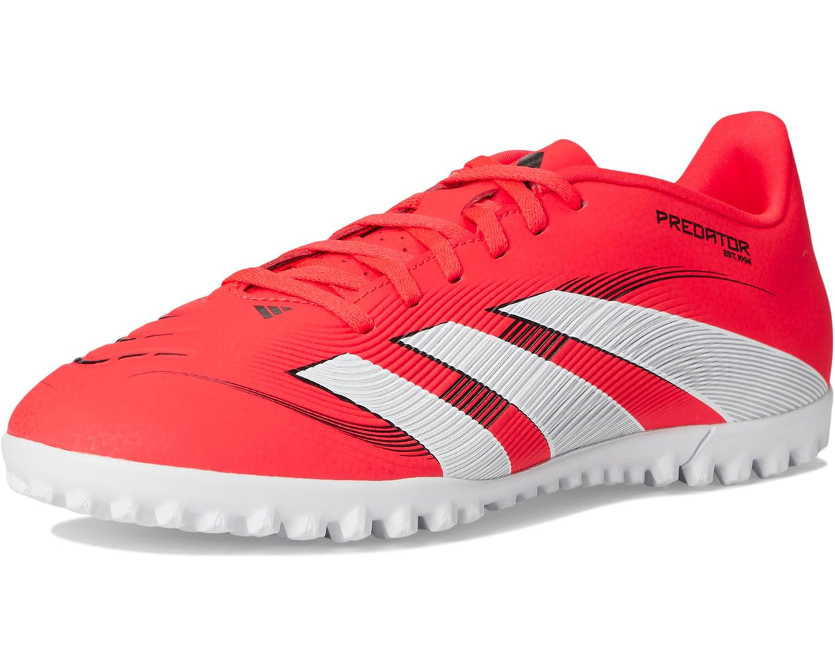Unisex adidas Predator Club Turf Soccer Cleats Lucid Red/White/Black