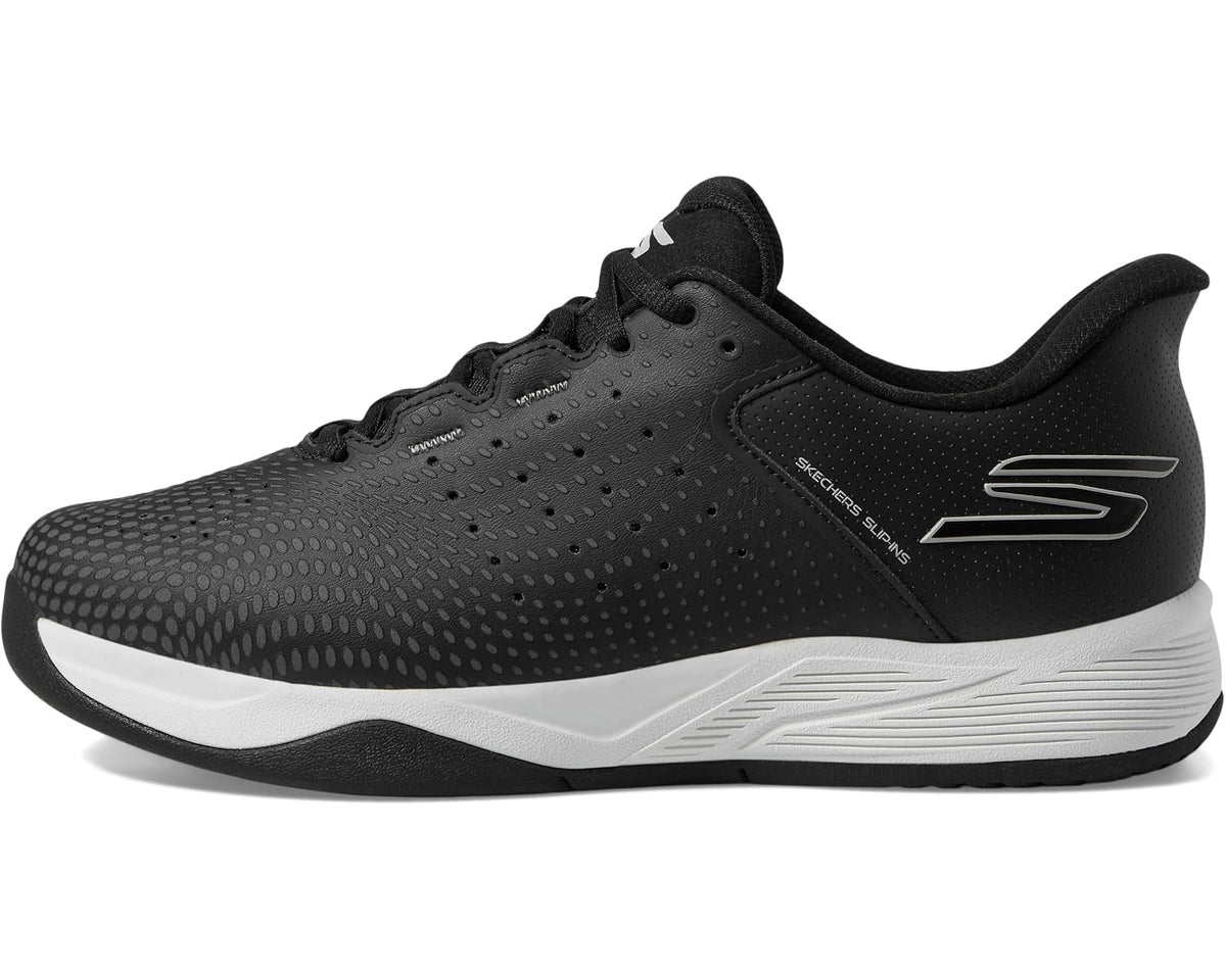 Men's SKECHERS Skechers Pickleball Slip-ins Relaxed Fit: Viper Court Reload Black/White
