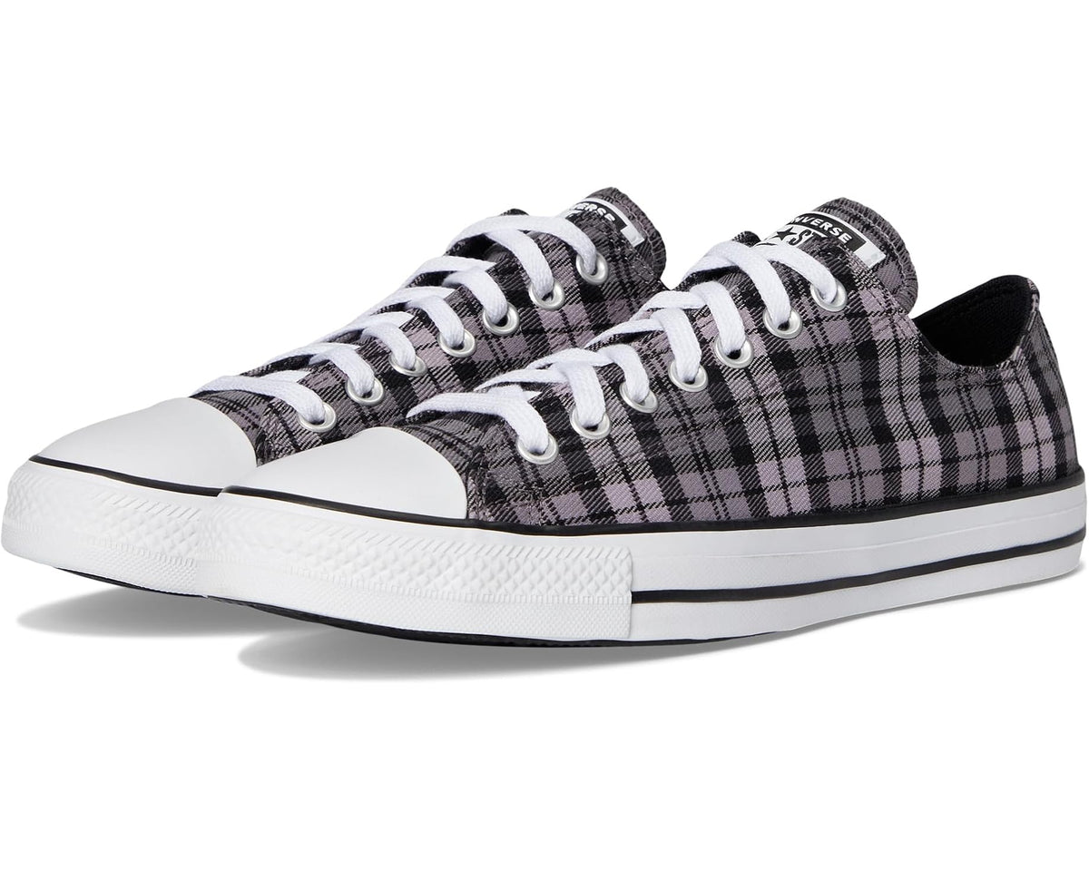 Unisex Converse Chuck Taylor All Star Plaid Black/Altitude Lilac/White