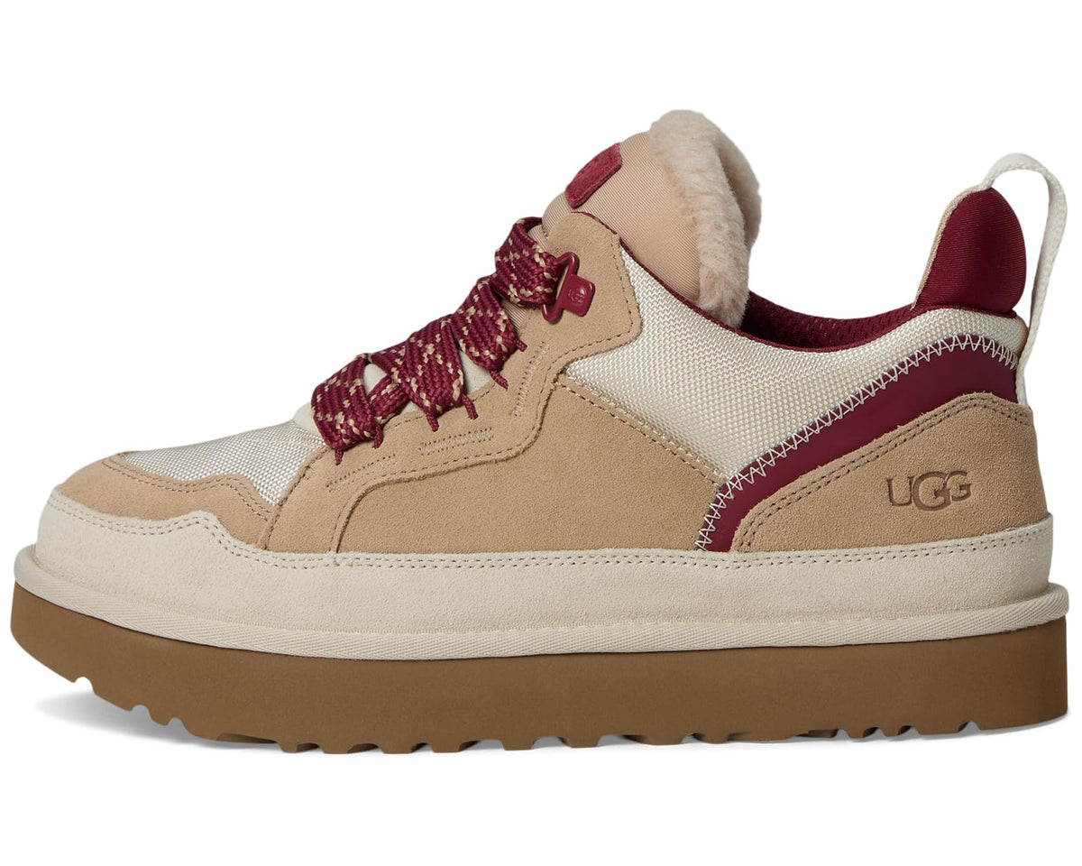 Men's UGG Lowmel Driftwood/Biking Red
