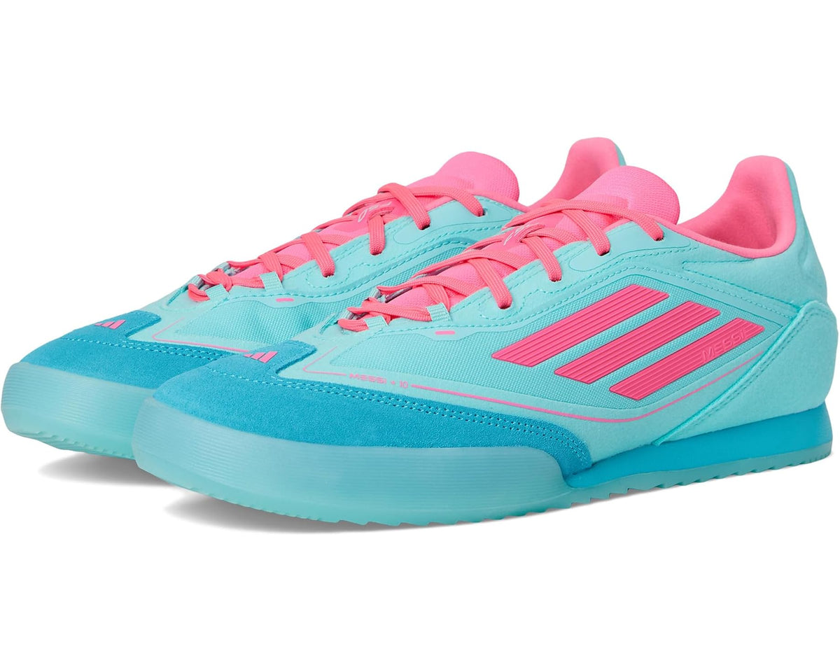 Unisex adidas F50 Freestyle Messi Indoor Flash Aqua/Lucid Pink/Lucid Cyan