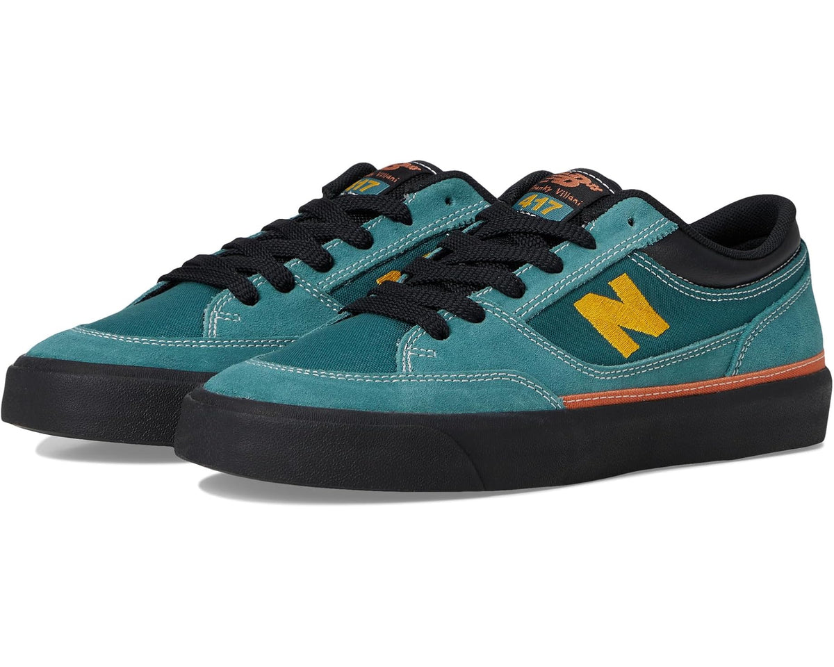 Unisex New Balance Numeric 417 Low Franky Villani Spruce/Black