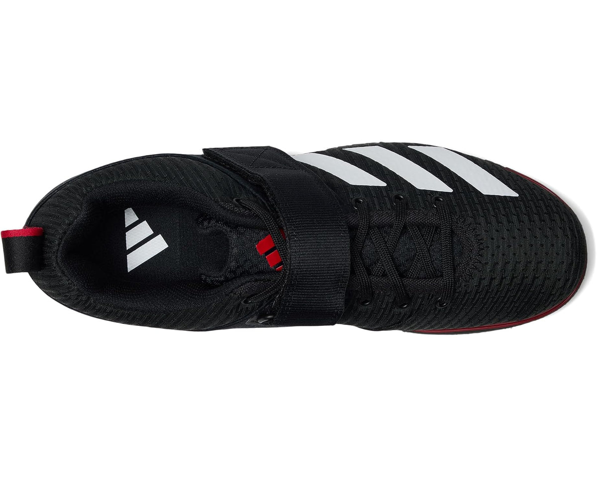 Unisex adidas Powerlift 5 Weightlifting Shoes Black/White/Pure Ruby