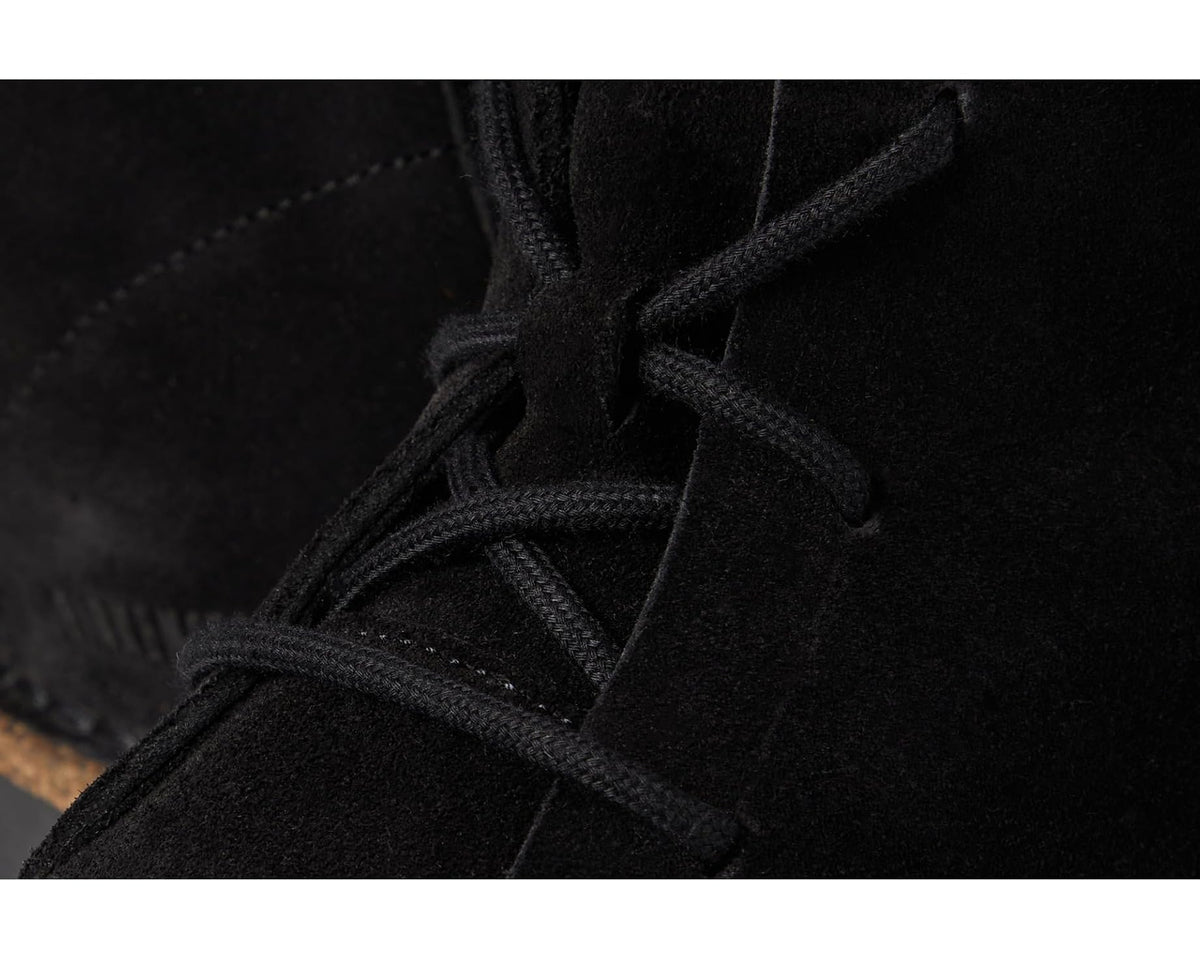 Men's Birkenstock Uppsala Mid Lace-Up - Suede Black 1