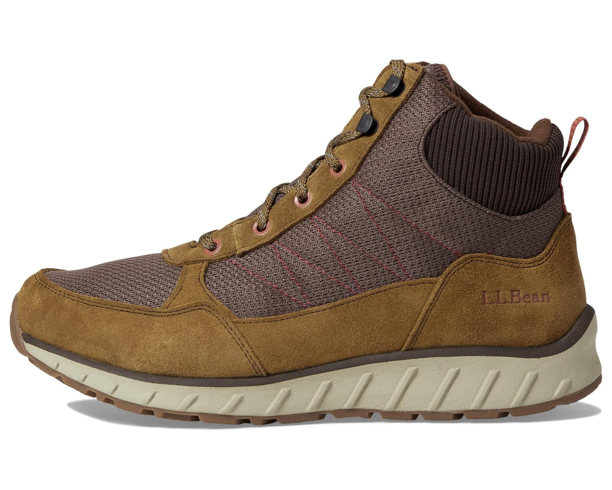Men's L.L.Bean Snow Sneakers 5 Boots Mid Waterproof Insulated Lace-Up Dark Cocoa/Dark Earth