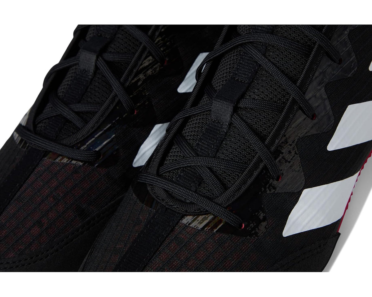 Unisex adidas Box Hog 4 Black/White/Pure Ruby