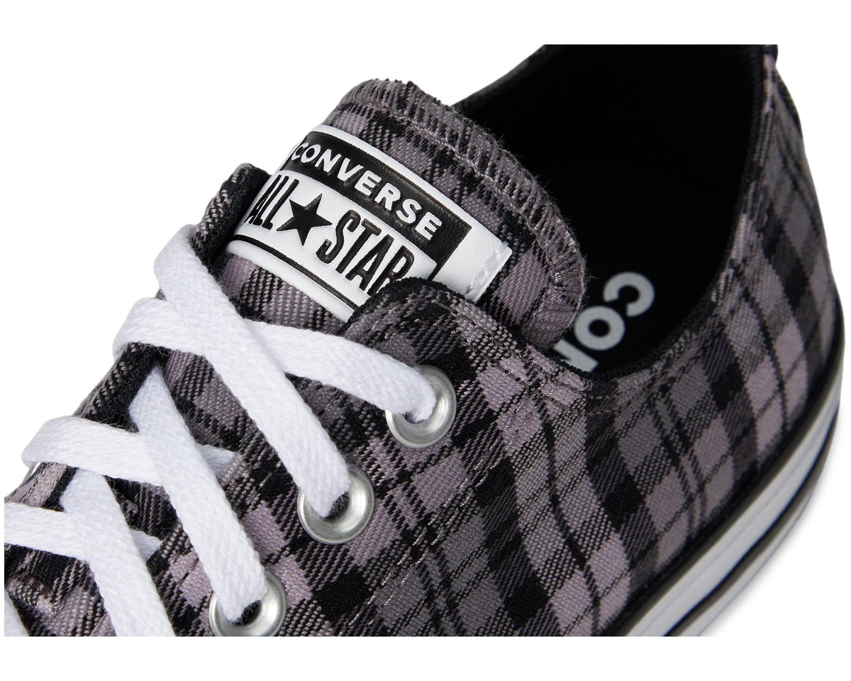 Unisex Converse Chuck Taylor All Star Plaid Black/Altitude Lilac/White
