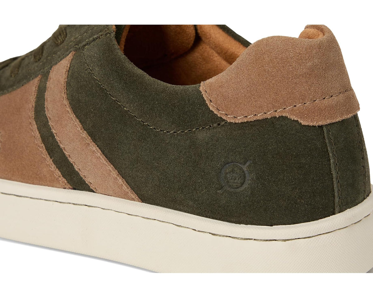 Men's Born Beck Tie Dark Green (Taupe)