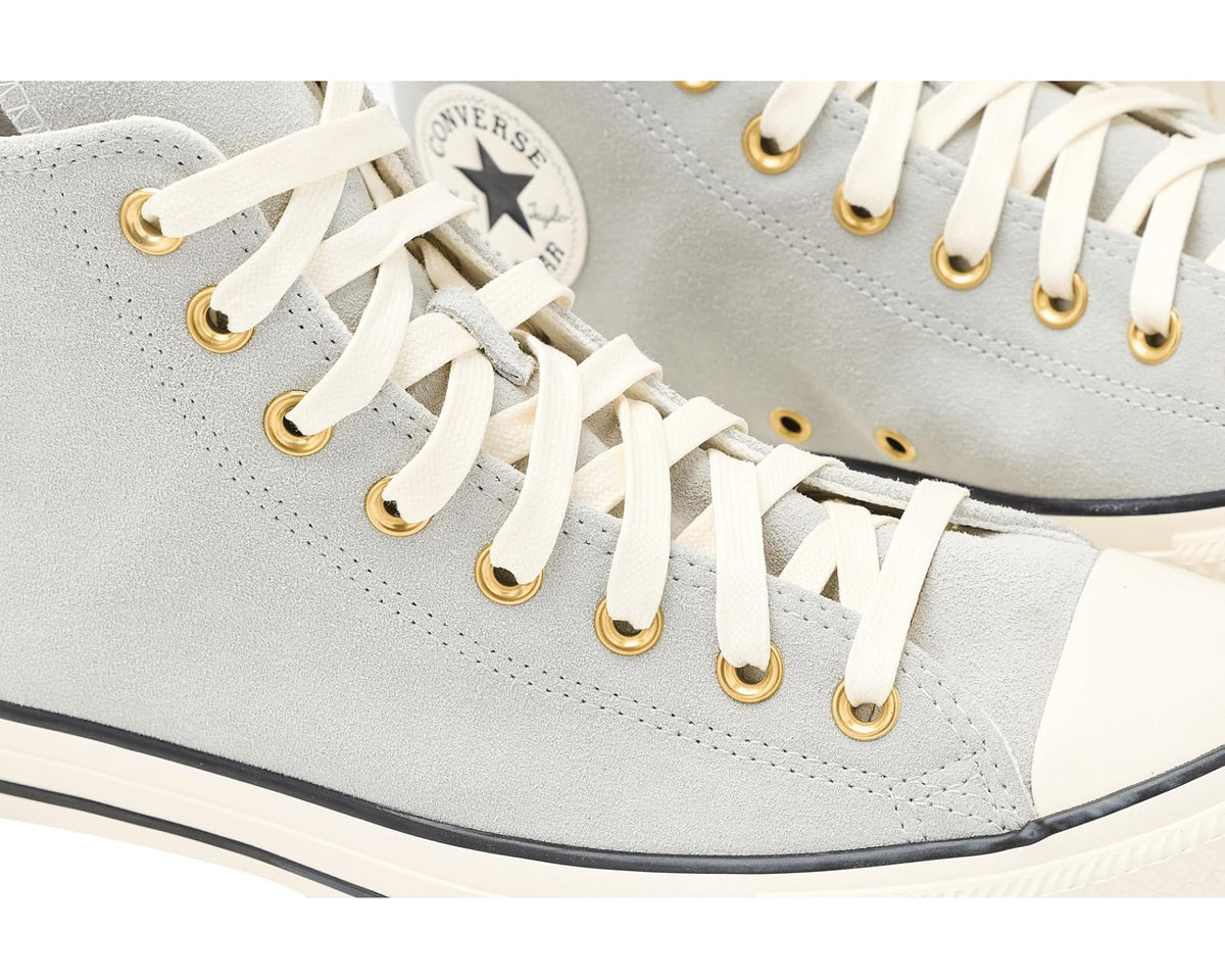 Unisex Converse Chuck Taylor All Star Suede High-Top Light Grey/Egret/Black