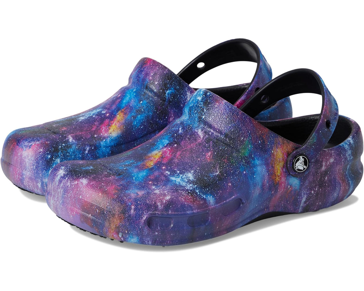 Unisex Crocs Work Bistro Graphic Clog Black/Black