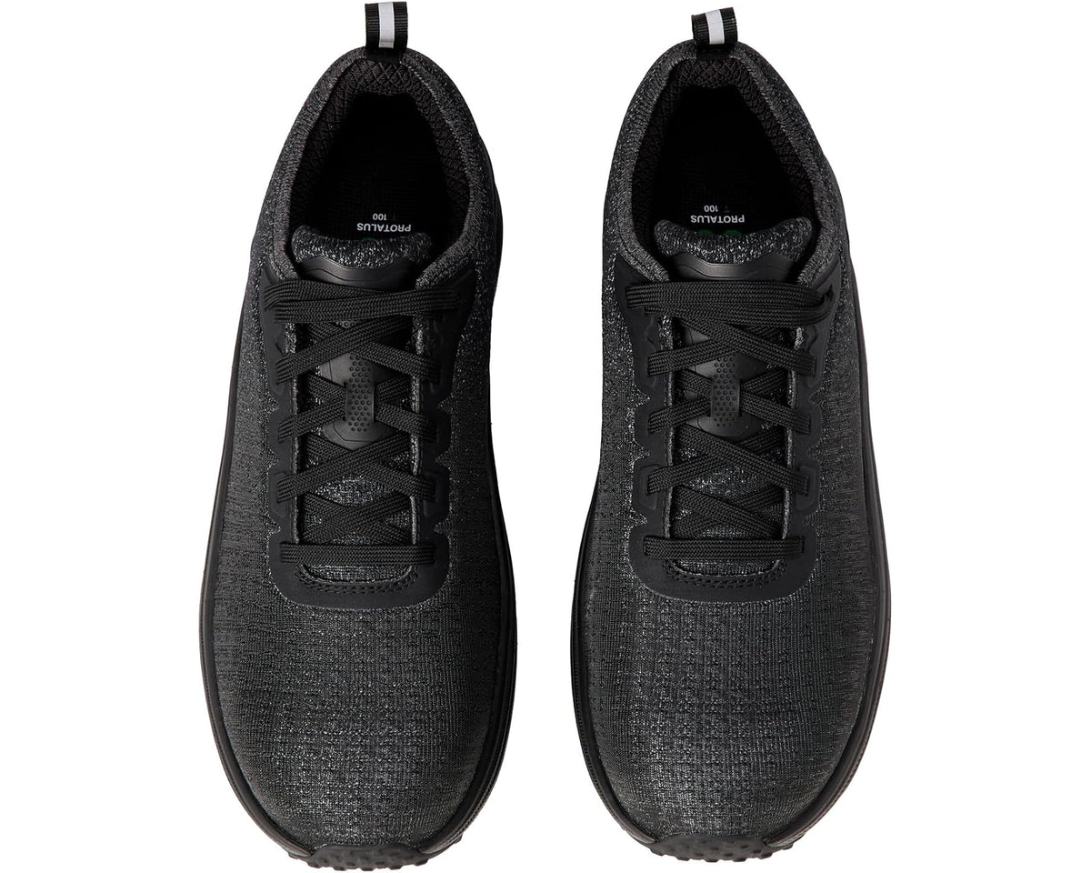 Unisex Amazon Basics Work Safety Shoes with Protalus Alignment Technology Black