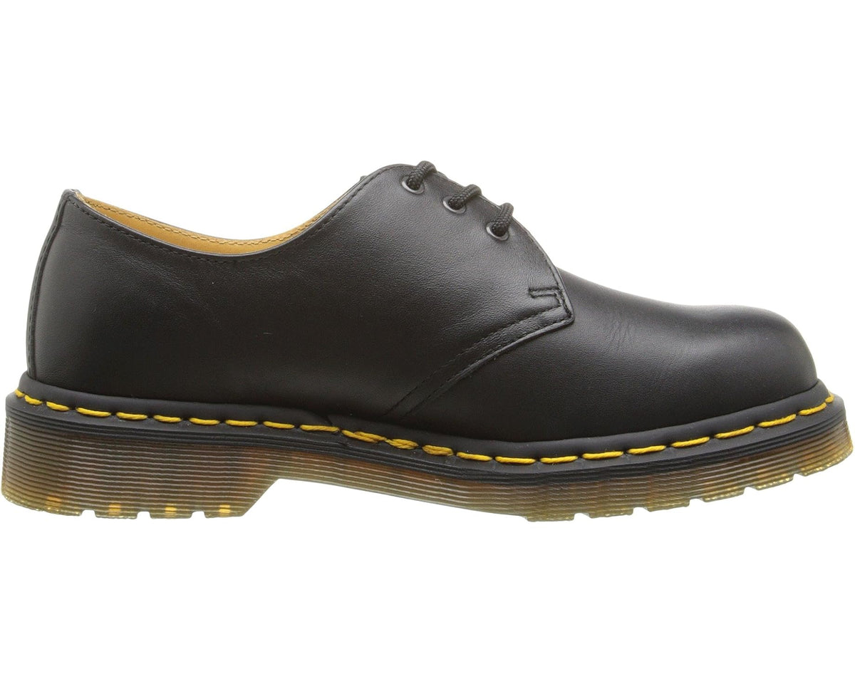 Unisex Dr. Martens 1461 3-Eye Gibson Black Nappa Leather