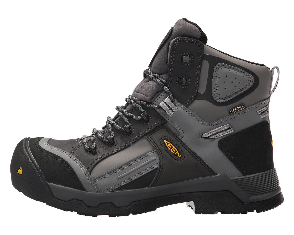 Men's KEEN Utility Davenport 6 400G CT Waterproof (Comp Toe) Magnet/Steel/Grey
