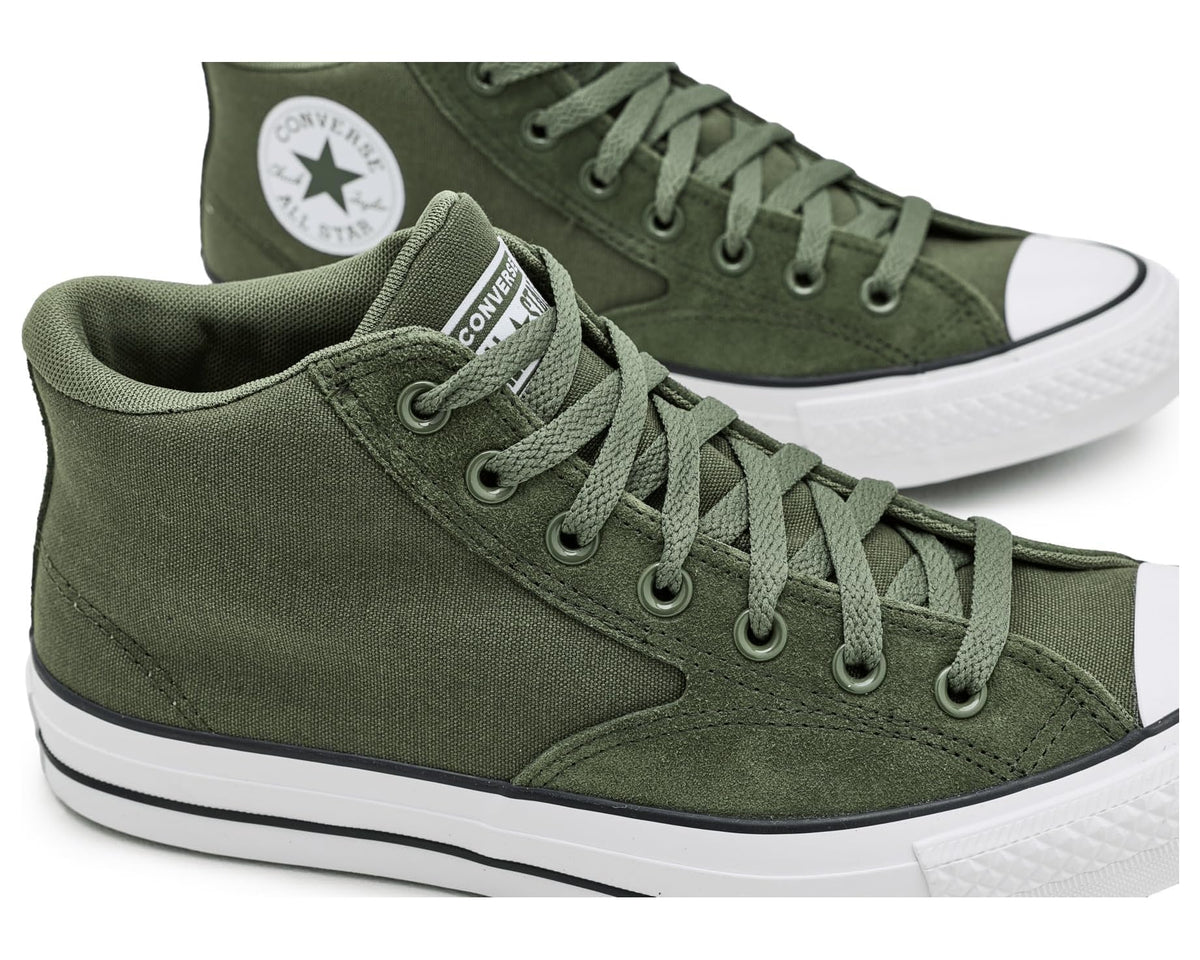 Unisex Converse Chuck Taylor All Star Malden Street Canvas & Suede Mid Top Good Natured/Utility/White