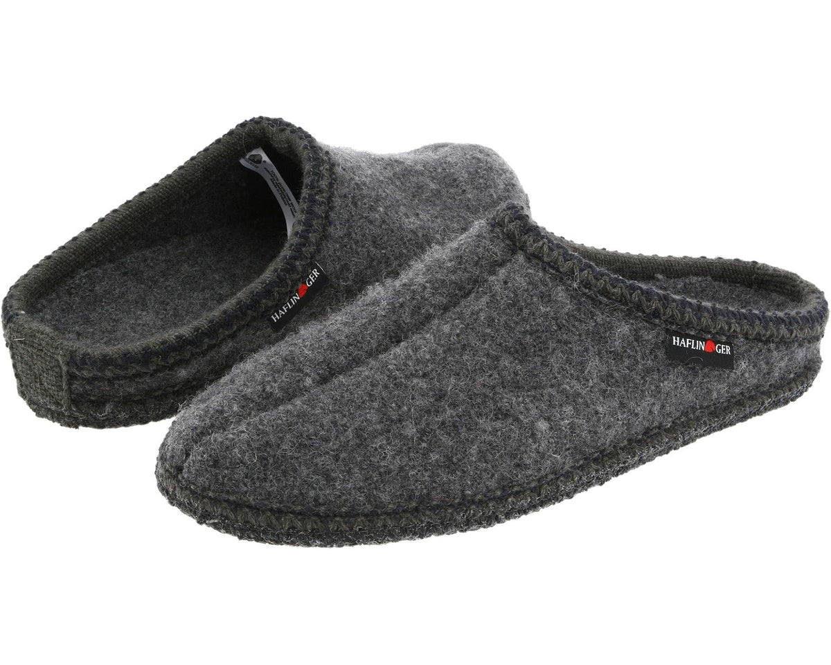 Unisex Haflinger AS Classic Slipper Grey