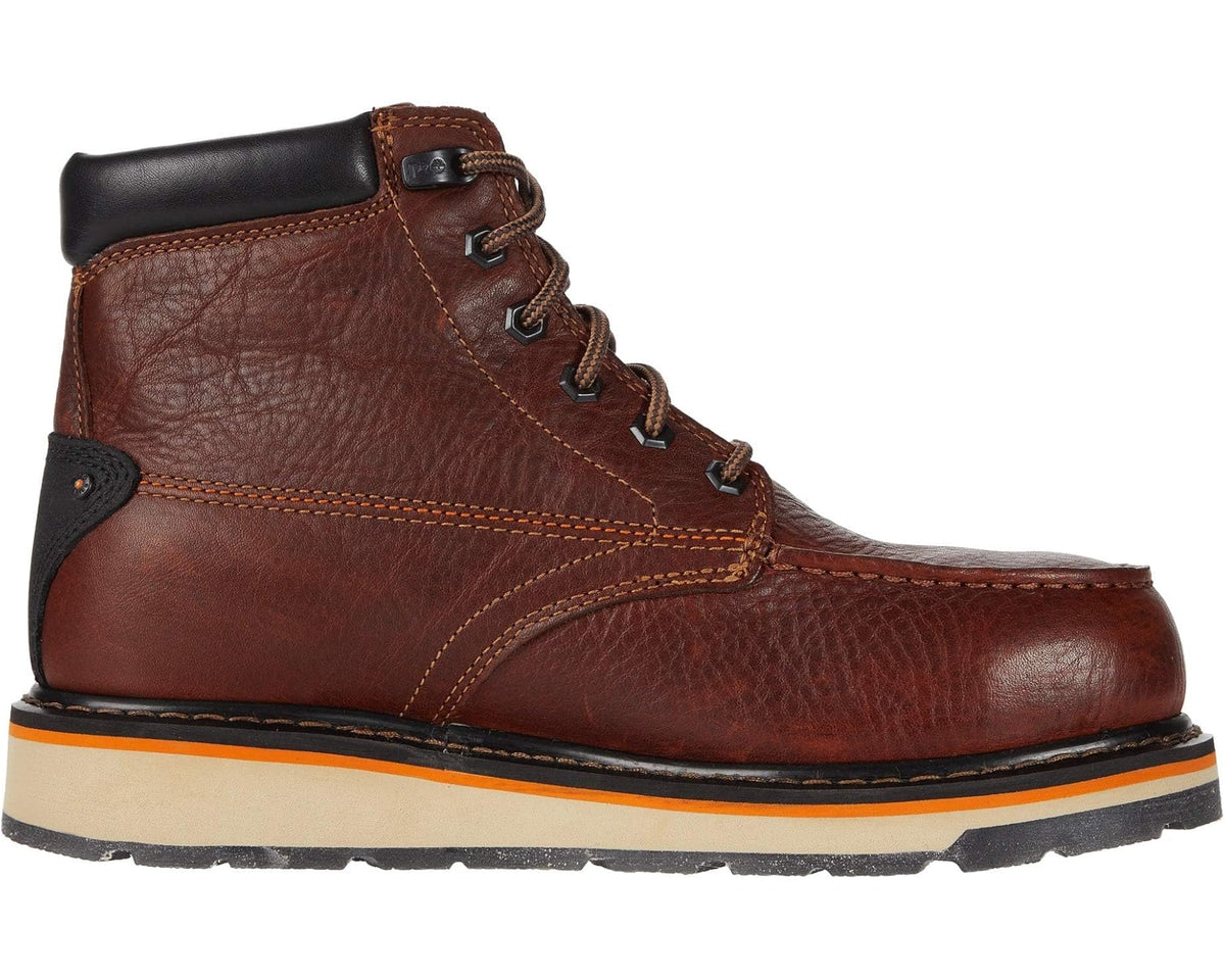 Unisex Timberland PRO Gridworks 6 Alloy Safety Toe Waterproof Brown 2
