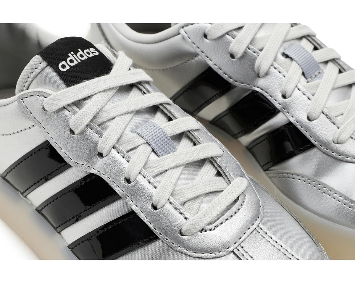 Unisex adidas Kids Barreda Decode Shoes Silver Metallic/Black/Chalk White