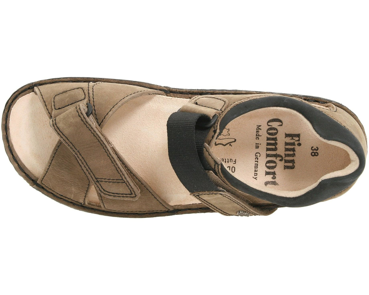 Unisex Finn Comfort Samara - 1560 Mud/Black Leather
