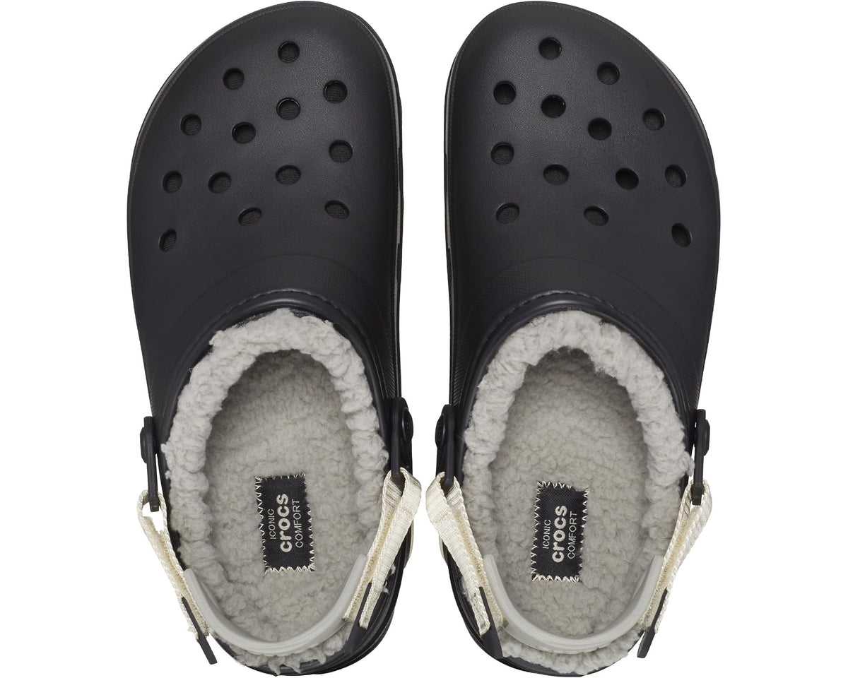 Unisex Crocs All Terrain Lined Clog Black