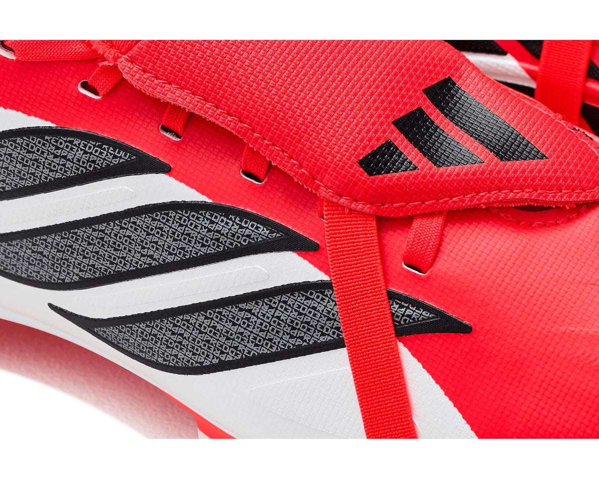 Unisex adidas Predator Club Ft Fg/Mg Soccer Cleats Lucid Red/Black/White