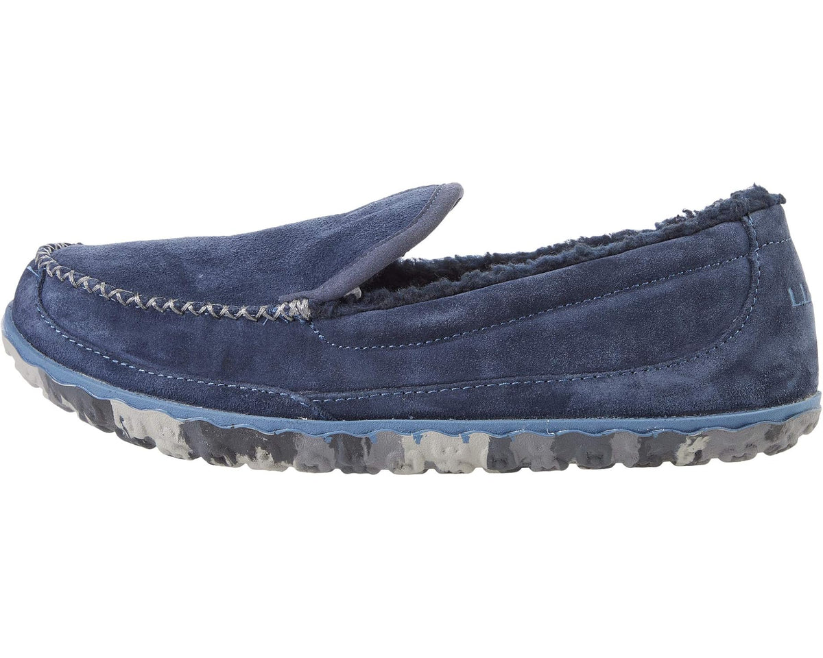 Men's L.L.Bean Mountain Slippers Carbon Navy