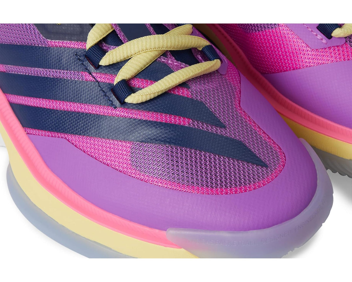 Unisex adidas adiZero Select 3.0 Basketball Shoes Purple Burst/Dark Blue/Lucid Pink