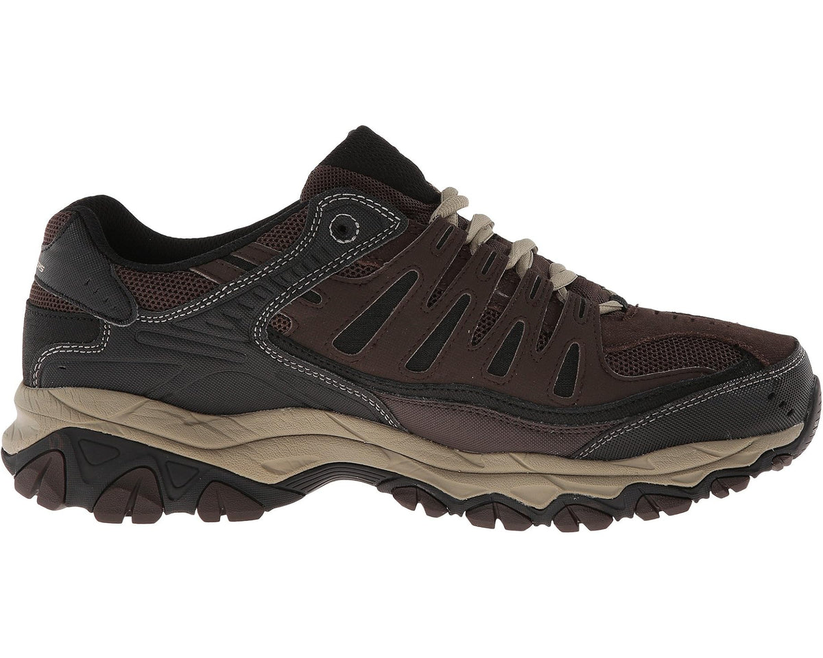 Men's SKECHERS Afterburn M. Fit Brown/Taupe