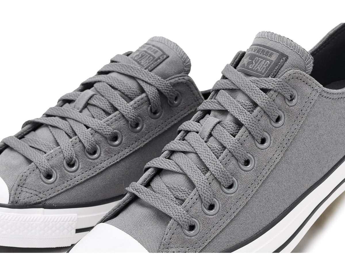 Unisex Converse Chuck Taylor All Star Canvas & Suede Low Top Darker Grey/Dark Matter/White
