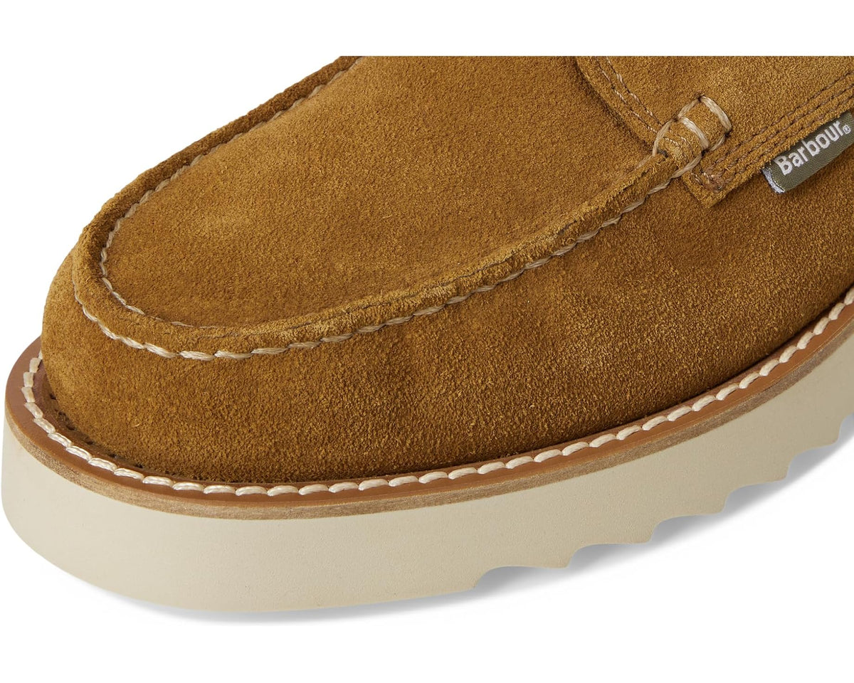 Men's Barbour Aydon Derby Shoe Toffee Suede